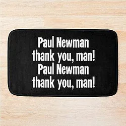 Paul Newman Thank You Bath Mat