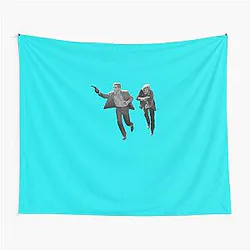 Butch Cassidy and the Sundance Kid, Paul Newman, Robert Redford, Essential T-Shirt Tapestry