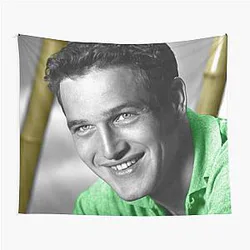 Paul Newman Green Jersey Tapestry