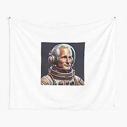Paul Newman Astronaut Tapestry