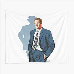 Paul Newman – An illustration by Paul Cemmick Tapestry