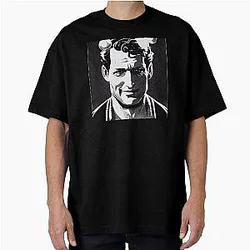 Paul Newman Portrait Drawing Oversized T-Shirt