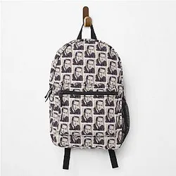 Paul Newman Art - Vintage Watercolor D41 Backpack