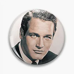 Paul Newman Art vintage D89 Pin