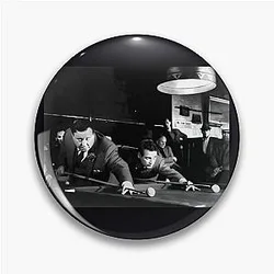 Jackie Gleason and Paul Newman Pin