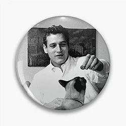 Paul Newman and kitty Pin
