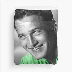 Paul Newman Green Jersey Duvet Cover