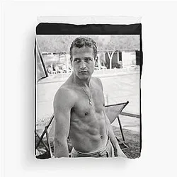 Paul Newman Duvet Cover