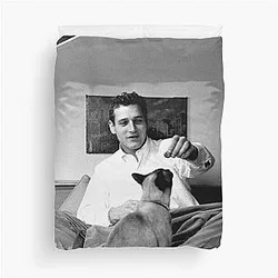 Paul Newman Duvet Cover