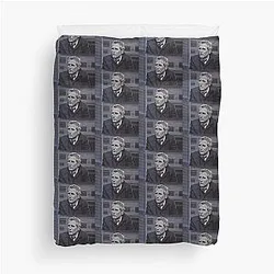 Paul Newman Painting Duvet Cover