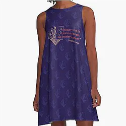 Money Won Is Twice As Sweet As Money Earned - Paul Newman A-Line Dress