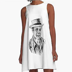 Poor Paul Newman Portrait Dress