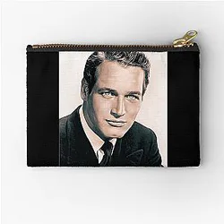Paul Newman Art Vintage Painting Zipper Pouch