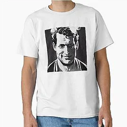 Paul Newman portrait drawing T-Shirt