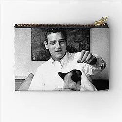 Paul Newman Kitty Zipper Pouch