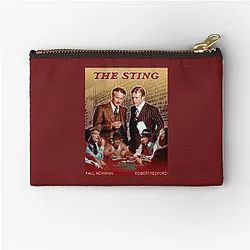 The Sting Poster Paul Newman Robert Redford Zipper Pouch