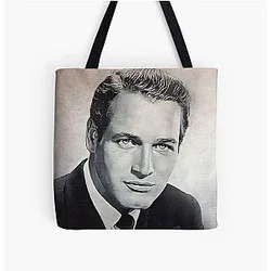 Paul Newman Oil Paint D90 All Over Print Tote Bag