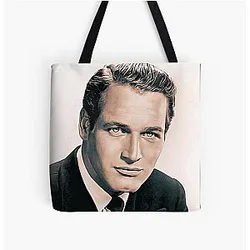 Paul Newman Art vintage painting Tote Bag