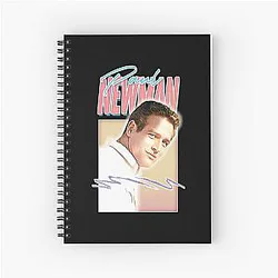 Paul Newman Spiral Notebook