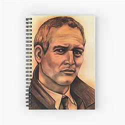 Paul Newman Celebrity Portrait Notebook
