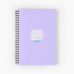 Paul Newman Enemies Spiral Notebook