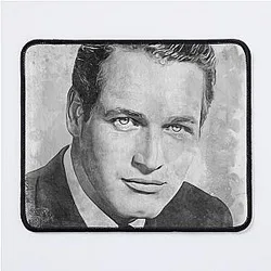 Paul Newman Watercolor  Mouse Pad