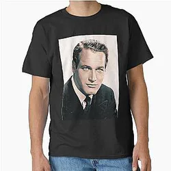 Paul Newman Art vintage painting Classic T-Shirt