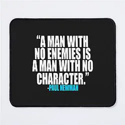 Paul Newman Enemies Mouse Pad