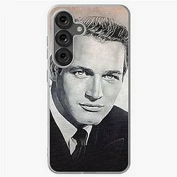 Paul Newman Art oil paint Soft Case for Samsung Galaxy D90