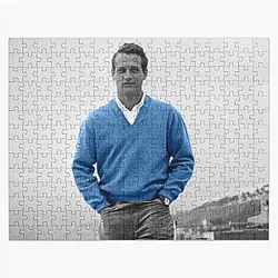 Paul Newman in a blue sweater Puzzle
