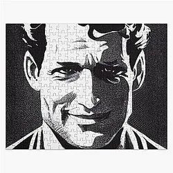 Paul Newman Portrait Drawing Puzzle