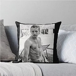 Paul Newman Throw Pillow