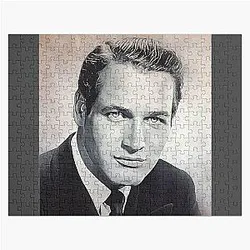 Paul Newman Art - oil painting D90 Jigsaw Puzzle