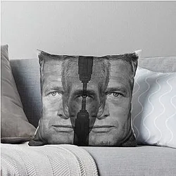 Paul Newman Throw Pillow