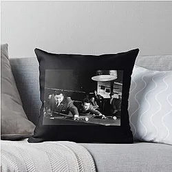 Jackie Gleason and Paul Newman Throw Pillow