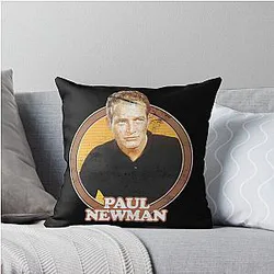 Paul Newman Throw Pillow