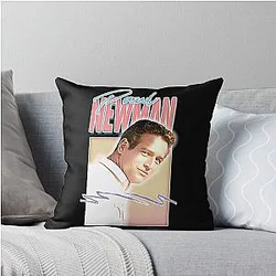 Paul Newman Throw Pillow