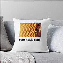 Cool Hand Luke T Shirt Stuart Rosenberg Donn Pearce Paul Newman Cinema Film Throw Pillow