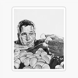 Cool Hand Luke Paul Newman Sticker