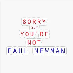 Paul Newman Sticker