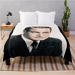 Paul Newman Art vintage painting Throw Blanket