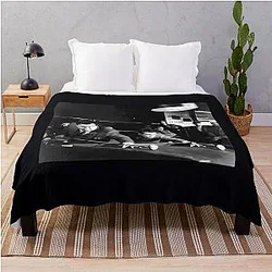 Jackie Gleason and Paul Newman Throw Blanket