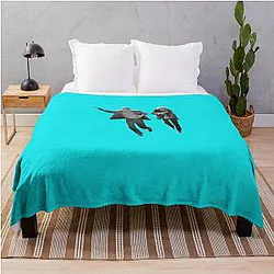 Butch Cassidy and the Sundance Kid vintage Hollywood Throw Blanket with Paul Newman and Robert Redford