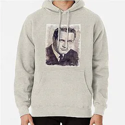 Paul Newman Art vintage watercolor Pullover Hoodie