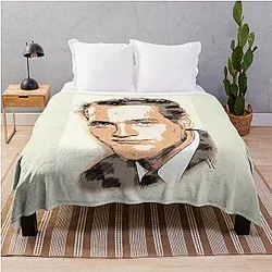 Remarkable PAUL NEWMAN Actor Vintage Throw Blanket