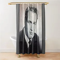 Paul Newman Art - Oil Paint - D90 Shower Curtain