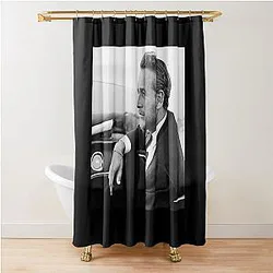 Paul Newman Poster Shower Curtain