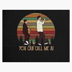 Mens Funny You Can Call Me Al Paul Simon Vintage Version Gifts For Fan Jigsaw Puzzle