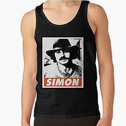 Mens Funny Paul Simon Gift For Music Fans Tank Top