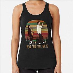 Mens Funny You Can Call Me Al Paul Simon Vintage Version Gifts For Fan Racerback Tank Top